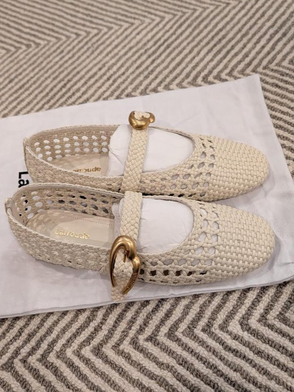 larroude verona macarme ballet flat